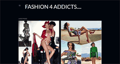 Desktop Screenshot of fashion4addicts.com