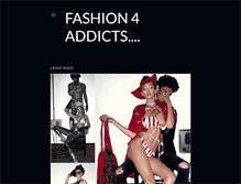 Tablet Screenshot of fashion4addicts.com